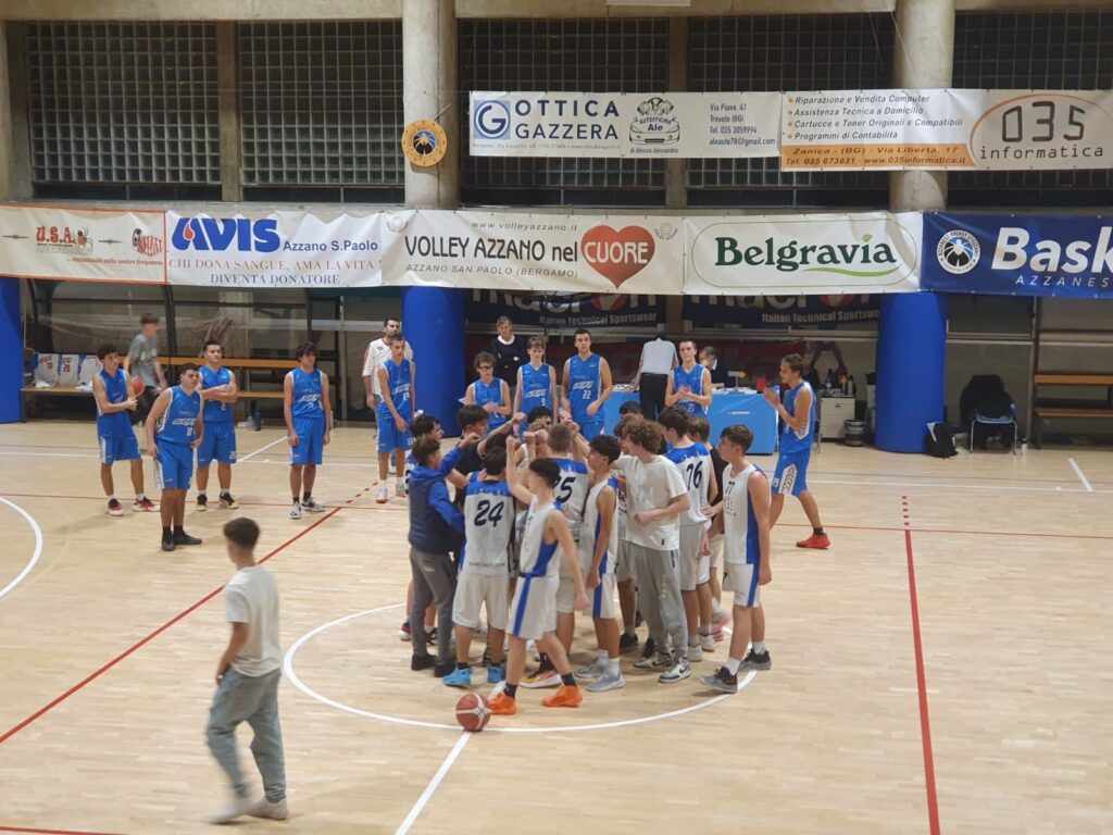 Under 17 Nero - Terza Giornata: Azzanese Basket Nero Domina Aurora Trescore Basket 85 - 56